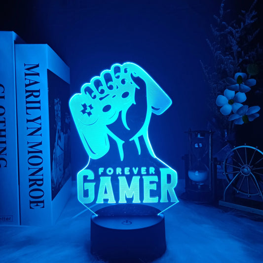 Holo Lamp - Forever Gamer