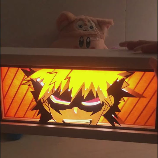 Anime Legends 3D Shadow Lamp